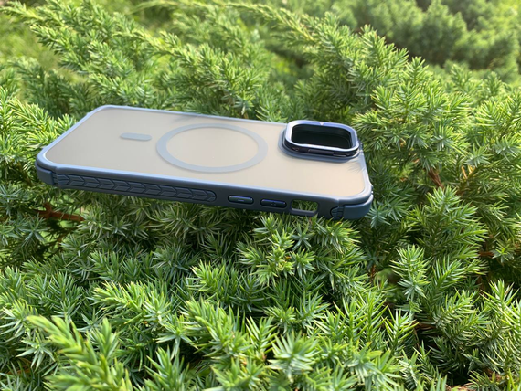 Чохол Iphone 12 / Iphone 12 Pro із підставкою для камери MagSafe TPU Matte Противоударний | Зображення 3