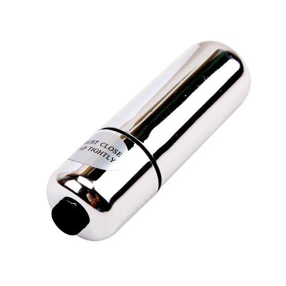 Вібропуля з ABS-пластика Chisa Hi-Basic, срібляста sexstyle | Зображення 1