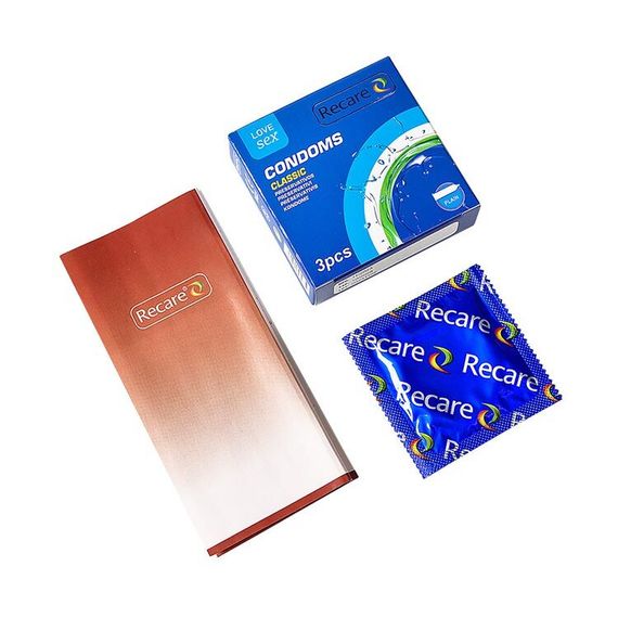 Презервативи Recare Classic Condoms 3 шт, класичні | Зображення 2