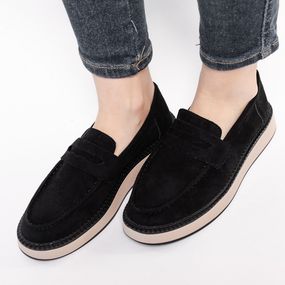 Лоферы женские Fashion Debra 3915 38 размер 245 см Черный