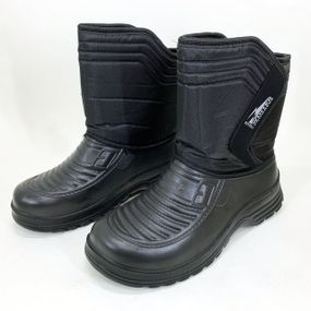 Сапоги мужские черные утепленные 43р 26,5см Теплые водонепроницаемые тактические сапоги для военных