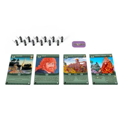 Настільна гра Lords of Boards Ініш. Пори року (доповнення), українська (LOB2108UK) | Зображення 1