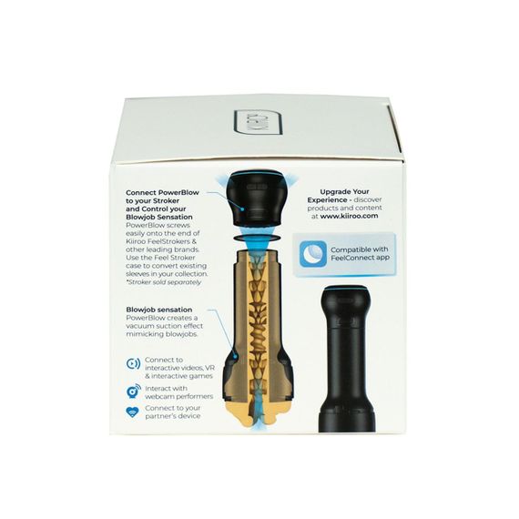 Вакуумна інтерактивна насадка для мастурбатора Kiiroo PowerBlow, імітатор мінету sexstyle | Зображення 5