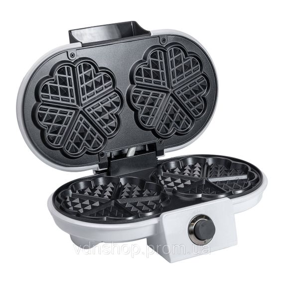 Вафельница Sokany для бельгийских вафель 1200 Вт универсальная электровафельница KJ-510 | Зображення 4