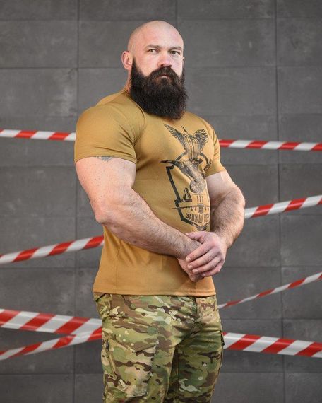 Тактична вологовідвідна футболка SABUR дшв кайот ВТ6734 | Зображення 1