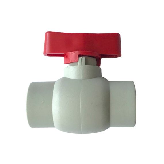 Кран кульовий (міні) Kalde PPR ф20 червоний 000017433