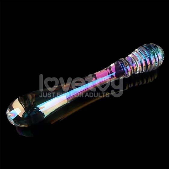 Фаллоимитатор - Twilight Gleam Glass Dildo Twin Pleasures sexstyle | Зображення 2