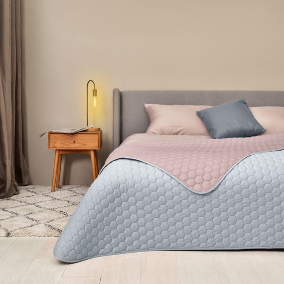 Покривало IDEIA 87859 Україна 240*260  Мікрофібра Бежевий