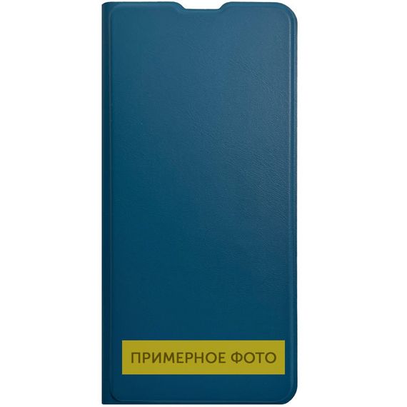 Шкіряний чохол-книжка GETMAN Elegant (PU) для Xiaomi Poco X5 5G/Redmi Note 12 5G Штучна шкіра, Слот для візитки, Синій