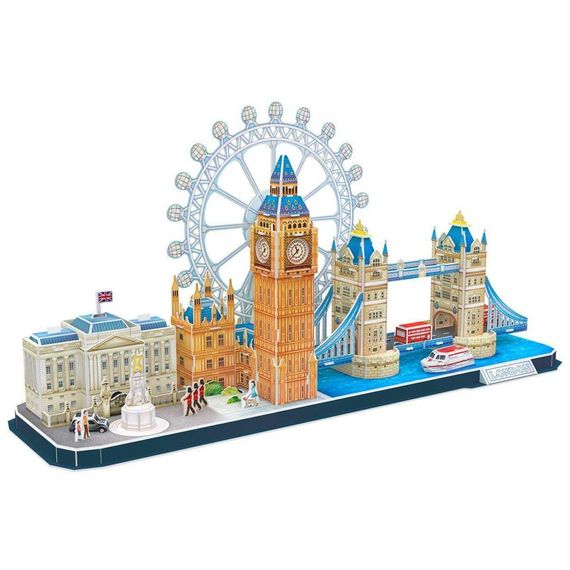 Пазл Cubic Fun Тривимірний пазл CityLine London (MC253h) | Зображення 4