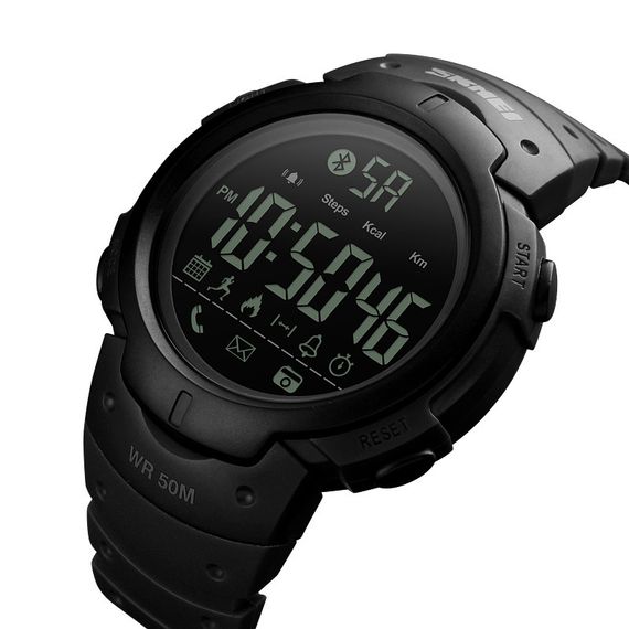 Skmei 1301BK black Smart Watch | Зображення 1