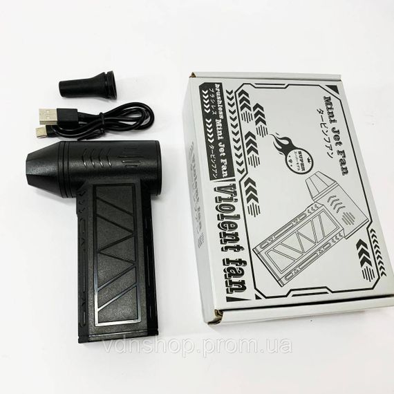 Ручний акумуляторний міні-турбовентилятор, компресор, Автомобільний турбовентилятор для видалення пилу HS-69 | Зображення 3