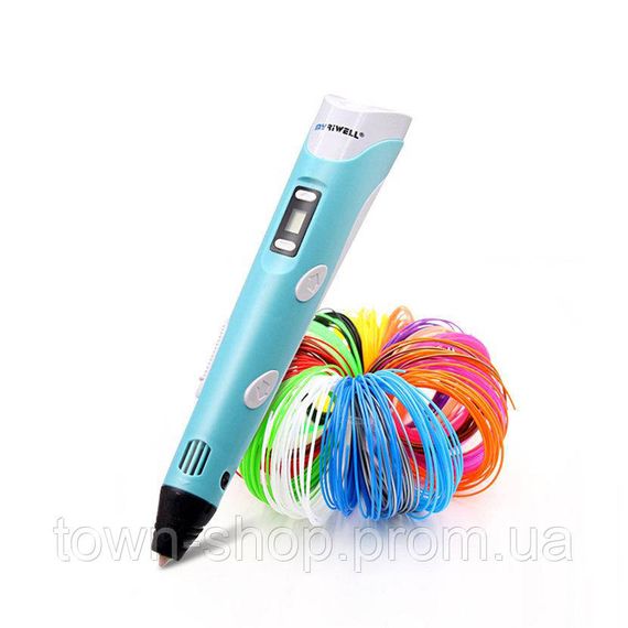 3D ручка Smart 3D Pen 2 c LCD дисплеем. Цвет: голубой | Зображення 8