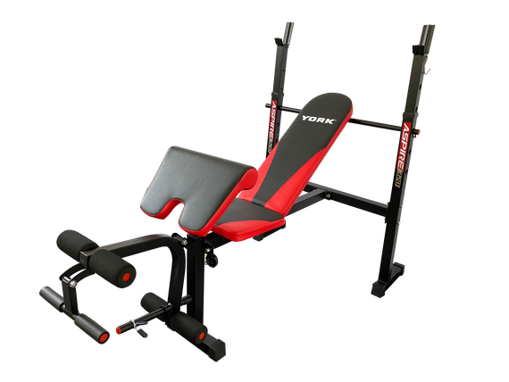 Лавка для жиму York Fitness ASPIRE 320 з стійкою для штанги та партою Скотта | Зображення 3