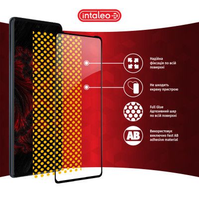 Стекло защитное Intaleo Full Glue MOTO EDGE 30 Pro 5G (1283126528576) | Зображення 6