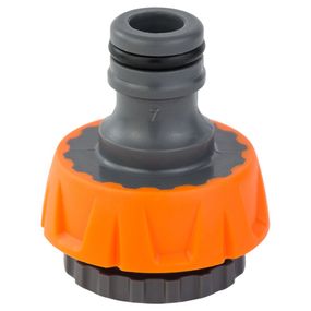 Адаптер для конектора Flora 1/2" універсальний в/р 1/2"×3/4" (ABS+TPR) (5015834)