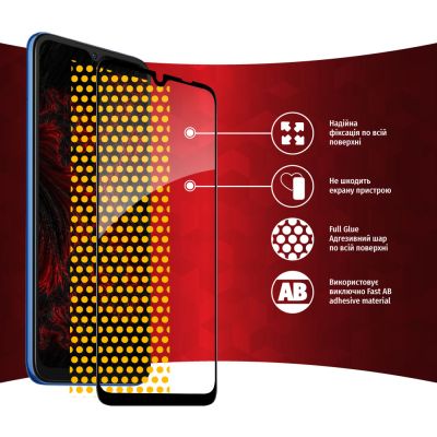 Стекло защитное Intaleo Full Glue Xiaomi Redmi 10A (1283126537813) | Зображення 5