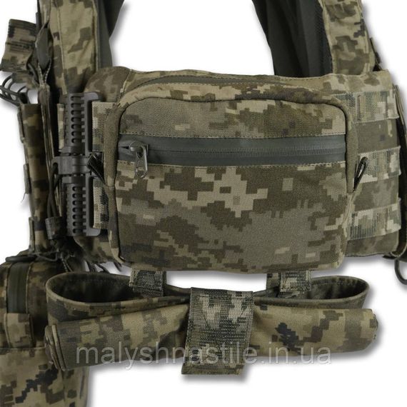 Комплект №2: Плитоноска Kiborg GU gen.2 + 6 підсумків піксель ЗСУ | Зображення 7