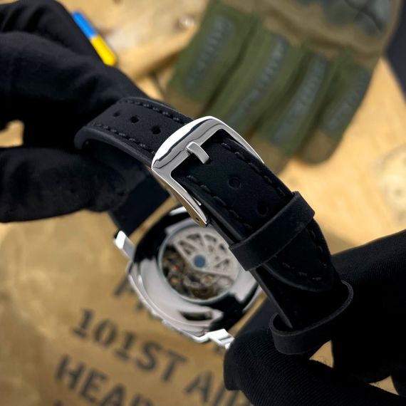 Жіночий годинник Awarder 021 Де би не була Silver-Black-Black | Зображення 4