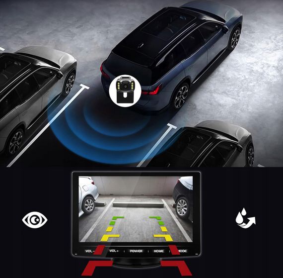 Планшет автомобільний 7" urvolax bt fm wifi CarPlay Android автоматичне mirror link | Зображення 1