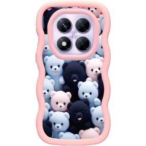 Чехол TPU Cloudy Pictures для Xiaomi Redmi Note 14 Pro 5G / Poco X7 Bears