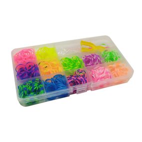Набір гумок у коробці PR536, 600 шт для плетіння браслетів