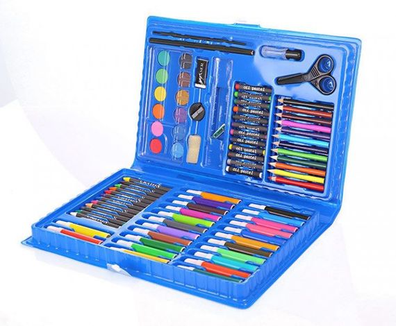 Набор для творчества Art set 86 предмета детский набор для рисования EL-1095 | Зображення 1