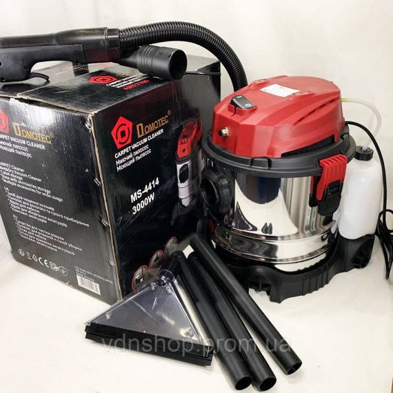 Промышленный пылесос для цементной пыли Domotec, Строительный пылесос с мощным всасыванием KV-16 | Зображення 1