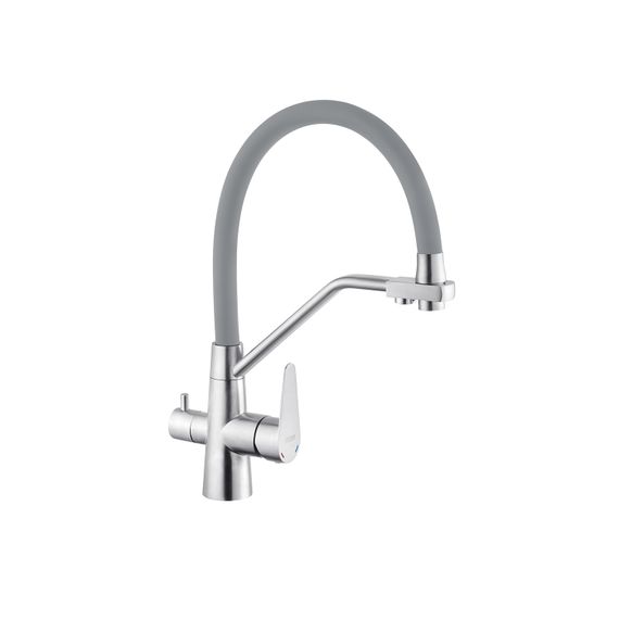 Змішувач для кухні Kroner KRM Edelstahl Klassisch - ESG03817GRA (CV027937)