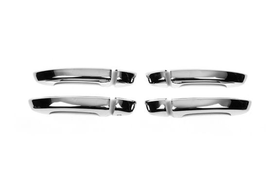 Накладки на ручки (4 шт., нерж.) Carmos - Турецька сталь для Volkswagen Touareg 2010-2018 рр.
