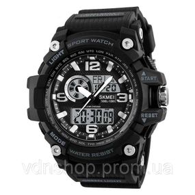 Часы Спецназ SKMEI 1283BK, Часы военной тематики, Часы спортивные скмей Военные с подсветкой QW-55