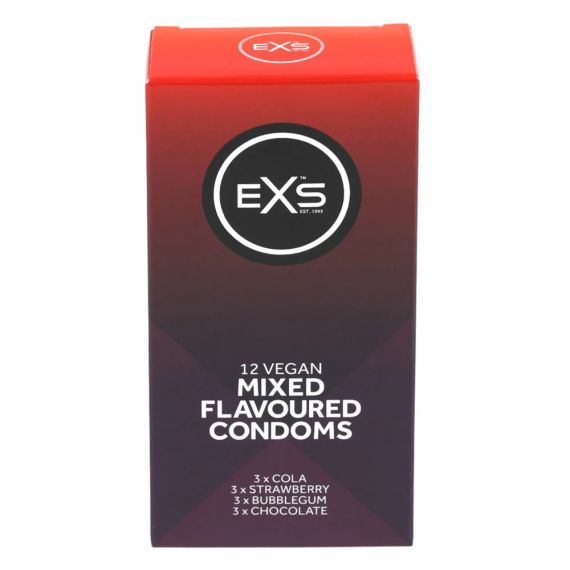 Презервативи - EXS Mix Flavoured, 12 шт. sexstyle