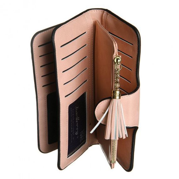 Гаманець жіночий маленький шкірозамінник Baellerry N2341, Красивий модний жіночий гаманець NS-28 | Зображення 8