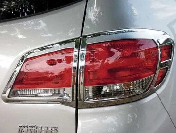 Накладки на стопи Libao (2 шт., пласт) для GreatWall Haval H6 | Зображення 1