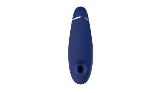 Вакуумний кліторальний стимулятор Womanizer Premium 2 - Blueberry, функції Autopilot та Smart Silence | Зображення 1