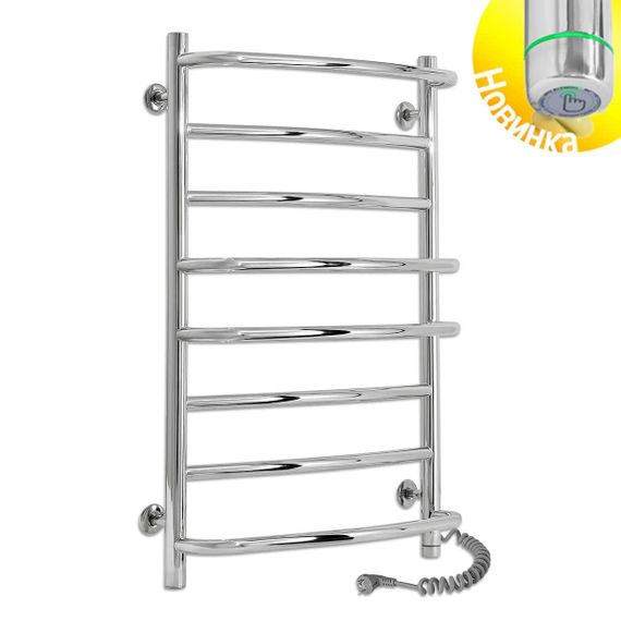 Электрическая полотенцесушилка Laris Евромикс П8 500 х 800 Е сенсор S3 (подкл. справа)