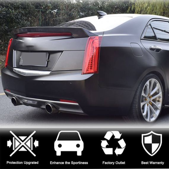 Спойлер V2 (Карбон) для Cadillac ATS 2012-2019 гг | Зображення 2