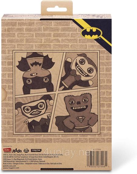М'яка плюшева іграшка Фуглер Бетмен 23 см Fuggler Funny Ugly Monster Plush Batman by Zuru | Зображення 3