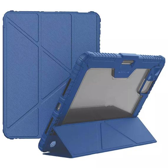 Чохол-книжка Nillkin Bumper Pro Multi-angle для Apple iPad Pro 13" (2024) Sapphire blue | Зображення 1