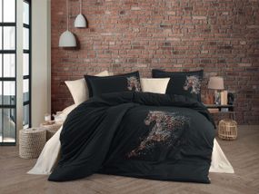 Постільна білизна Maribor Elegance Poplin 200 х 220 см Royal Siyah