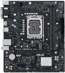 Материнcька плата ASUS PRIME H610M-R D4-SI s1700 H610 2xDDR4 M.2 HDMI VGA DP mITX WHITE BOX WITH ACCESSORY (90MB1B40-M0ECY0)