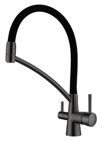 Кухонний змішувач Fabiano FKM 31.10 Black Steel 8231.403.1 049