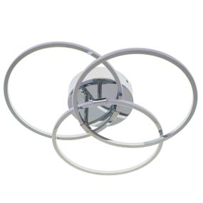Люстра светодиодная потолочная в холл 25W WW CH (BL-555C/3)