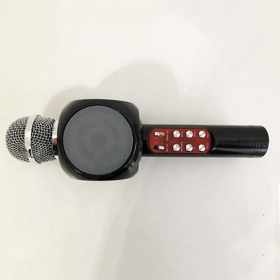 Безпровідний мікрофон караоке bluetooth WSTER WS-1816. JZ-117 Колір чорний