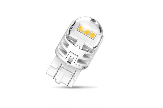 Комплект светодиодных ламп Philips 11066CU60X2 W21/5W 12V 2.5/0.5W W3x16q Ultinon Pro6000 WHITE | Зображення 2
