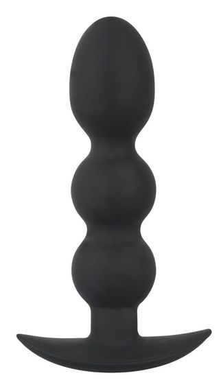 Анальна пробка - Black Velvets Heavy Beads, 145 г Sex Aura | Зображення 1
