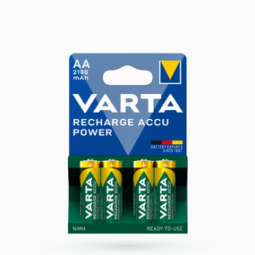 Акумулятор AA/HR06 NiMh 2100mAh (бл-4шт) VARTA