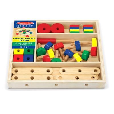 Розвиваюча іграшка Melissa&amp;Doug Деревянный строительный конструктор (MD5151)