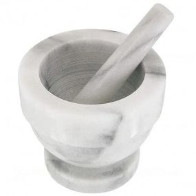 Ступка с пестиком Frico FRU-060 15х15 см белая