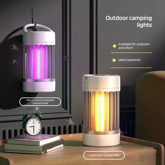 Лампа для знищення комах USB Camping Mosquito Lamp MA553 на акумуляторі | Зображення 2